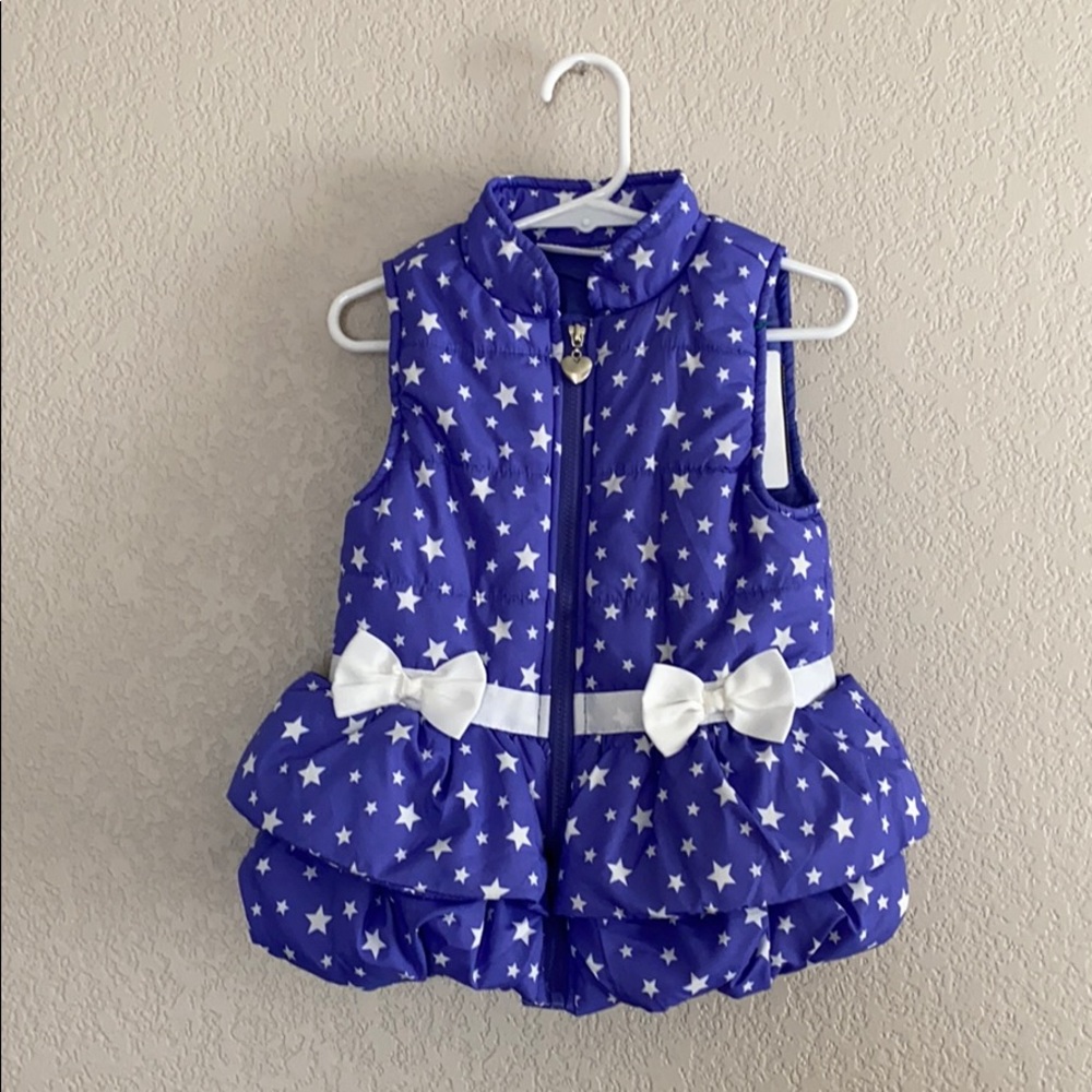 Puffy Peplum vest